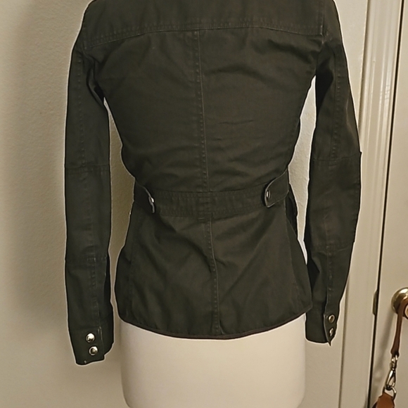 J Crew boyfriend relaxed cotton army jacket - Picture 2 of 2